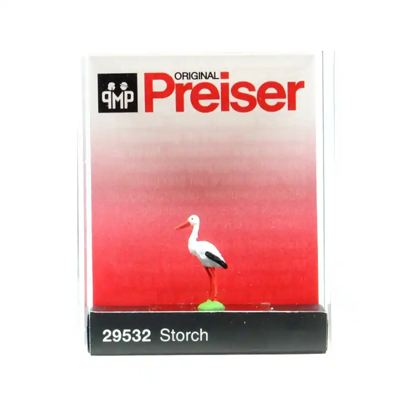 PREISER 29532 Cigogne - HO 1/87 Seulement Aujourd'hui