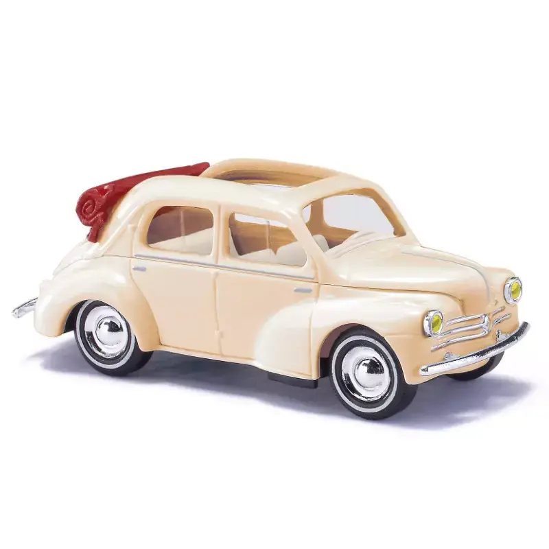 Expédition Rapide BUSCH 46575 Renault 4cv Cabriolet Beige - HO 1/87