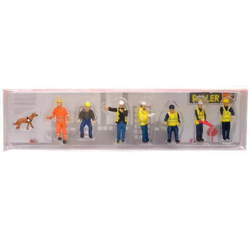 Commander Maintenant FALLER 151645 Ouvriers Sur Le Port - HO 1/87