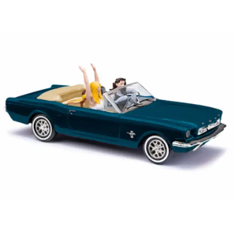 Promotion BUSCH 47528 Ford Mustang 1964 Thelma Et Louise - HO 1/87
