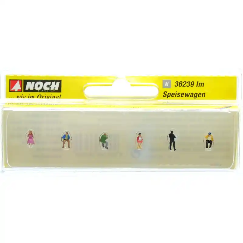 NOCH 36239 Personnages Assis - N 1/160 Haute Qualité