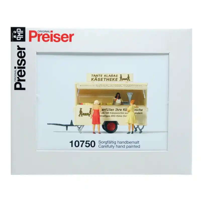 Pas Cher PREISER 10750 Marchand De Fromage - HO 1/87