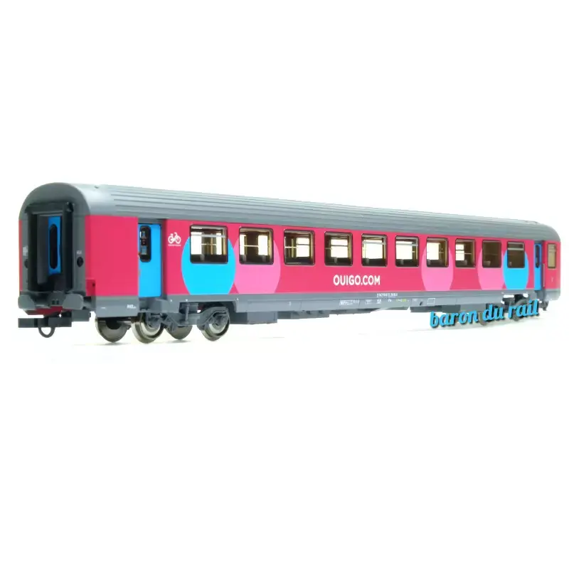 ROCO 6200024-0 Voiture Corail VTU b11tu OUIGO SNCF Ép. VI - HO 1/87 Promotion Saisonnière