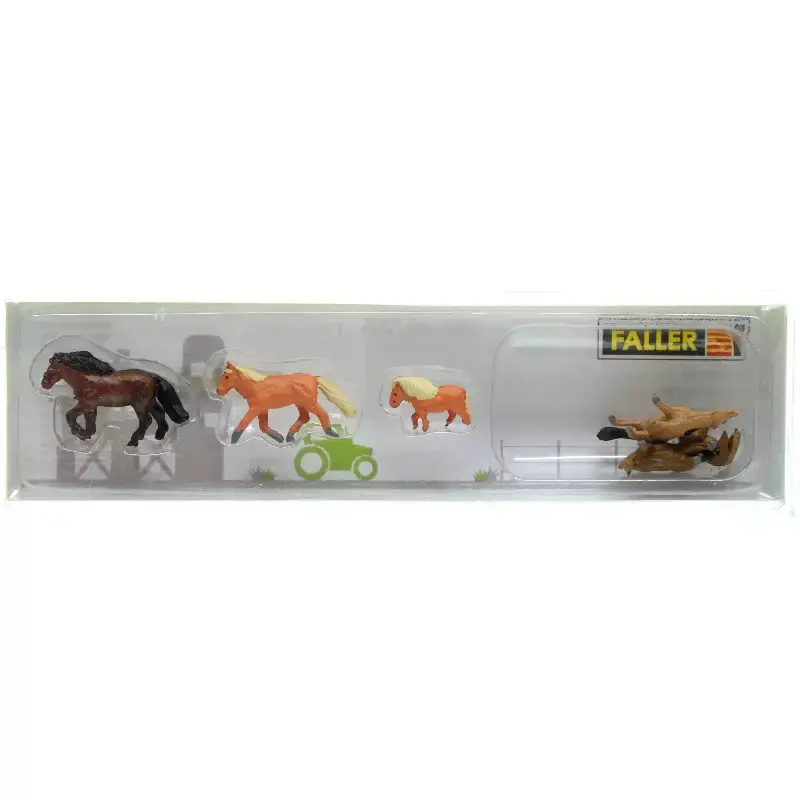 FALLER 155910 Chevaux Et Poneys - N 1/160 Populaire