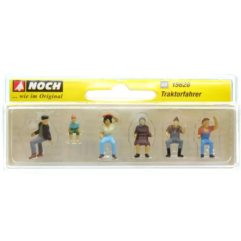 NOCH 15628 Conducteurs De Tracteur - HO 1/87 Promotion Saisonnière