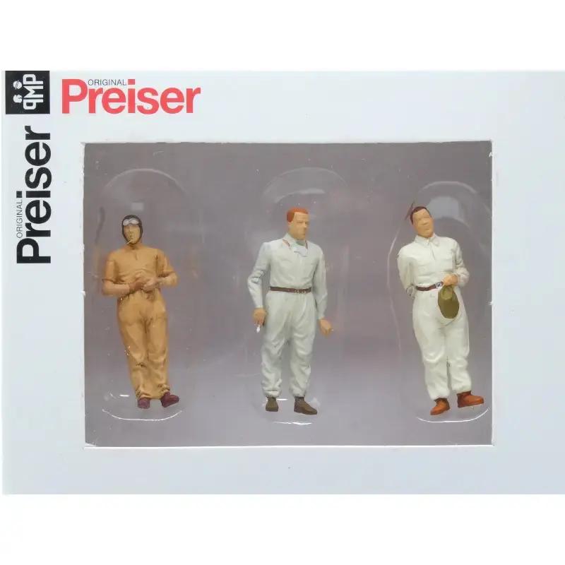 PREISER 65344 Pilotes De Course - O 1/43 Acheter Direct