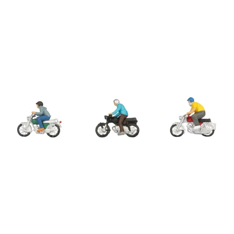 Achetez Aujourd'hui NOCH 15907 Conducteurs De Cyclomoteur - HO 1/87