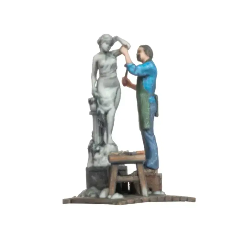 Prix Promo NOCH 10020 Personnage 3d Sculpteur - HO 1/87