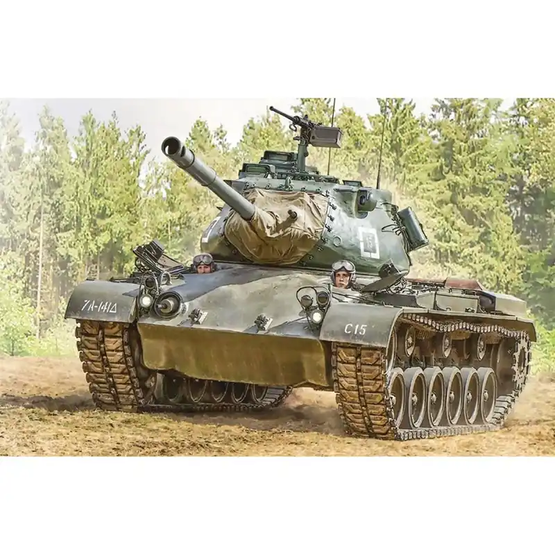 Maquette véhicule militaire M47 PATTON en 1 35 - Italeri Jusqu'à Épuisement Des Stocks