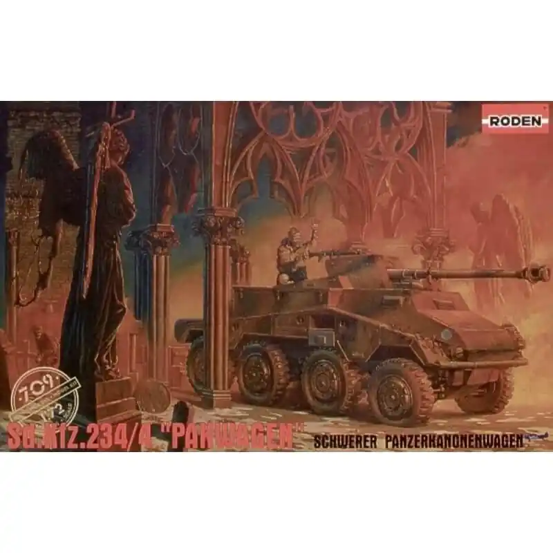 Bon Plan Sd.Kfz 234/4 ‘‘Pakwagen‘‘ - 1 72e - Roden - Roden