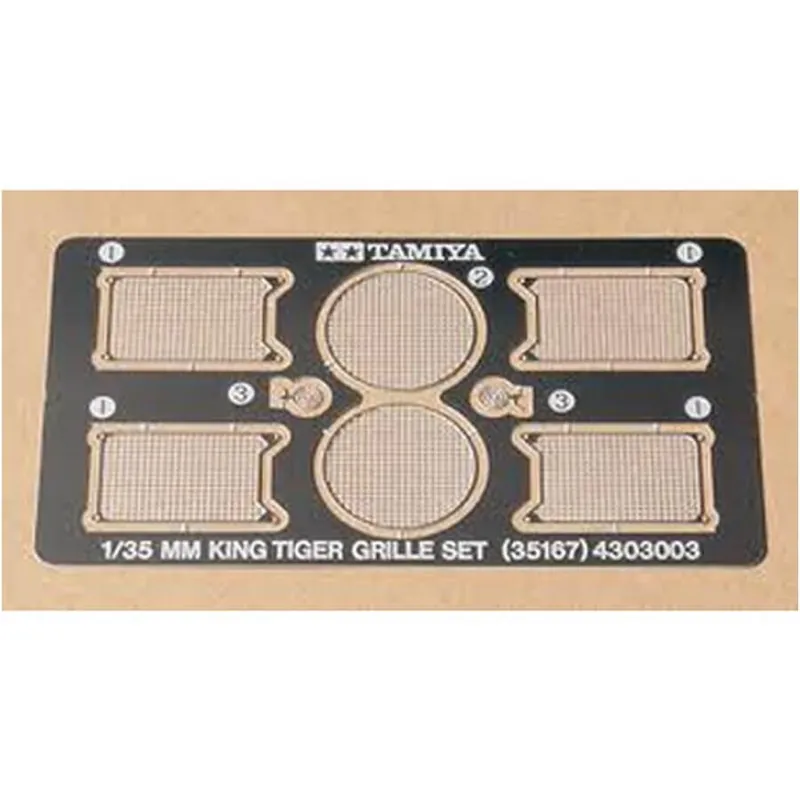 Accessoires diorama Grilles King Tiger - Tamiya Prix Bas