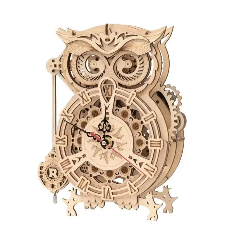 Achat Immédiat Maquette Horloge hibou