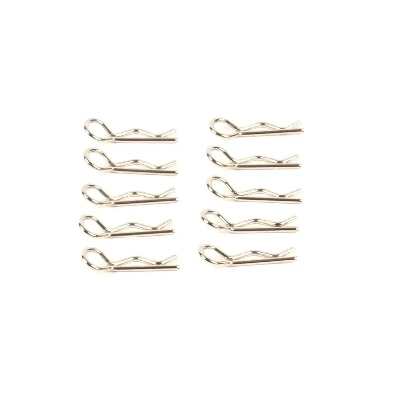 10 clips de carrosserie chromes - T2M T422658S - 1/12 Satisfait Ou Remboursé