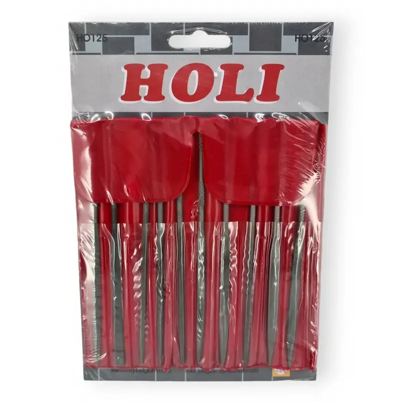 10 limes à aiguilles fines - HOLI 125 Prix Promo