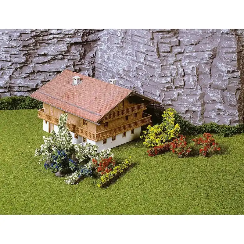 28 Buissons - Vert / Multicolore - HEKI 1705 - Échelle HO / TT / N / Z - 10 à 60 mm Soldes