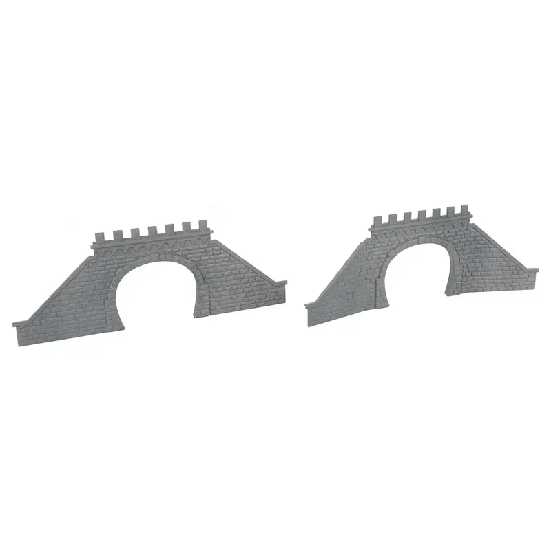 2 Portails de tunnel, 2 voies - Faller 272588 - N 1/160 - Ep.I Prix Bas