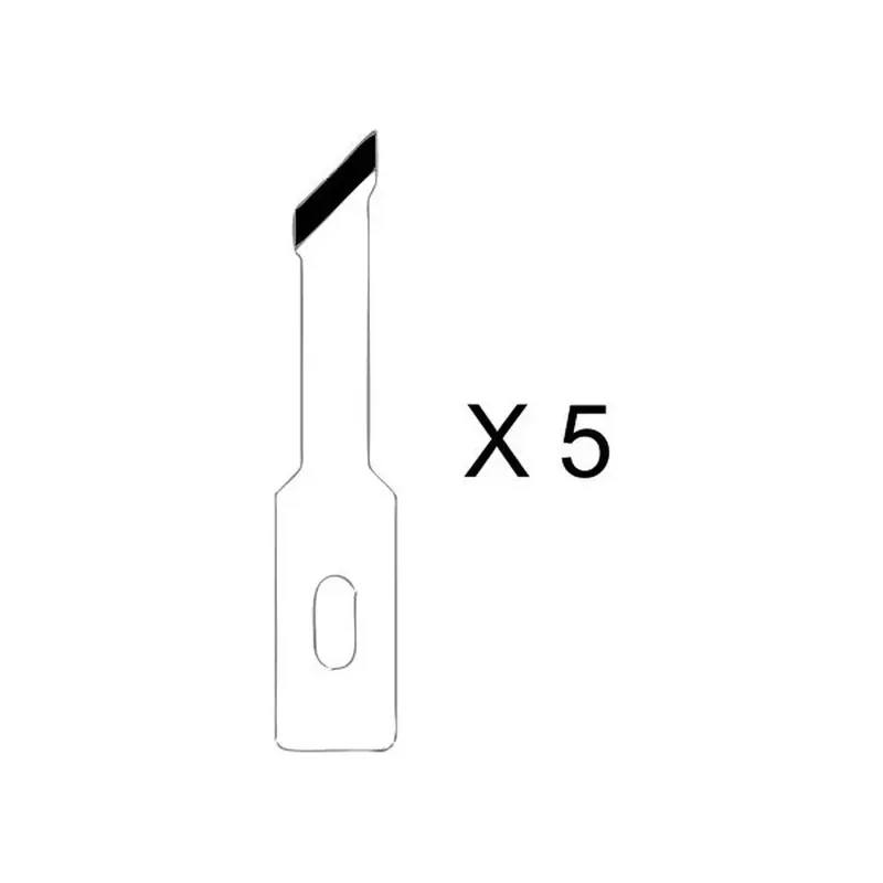 5 lames de cutter - HOLI HO364 - Outillage Promotion