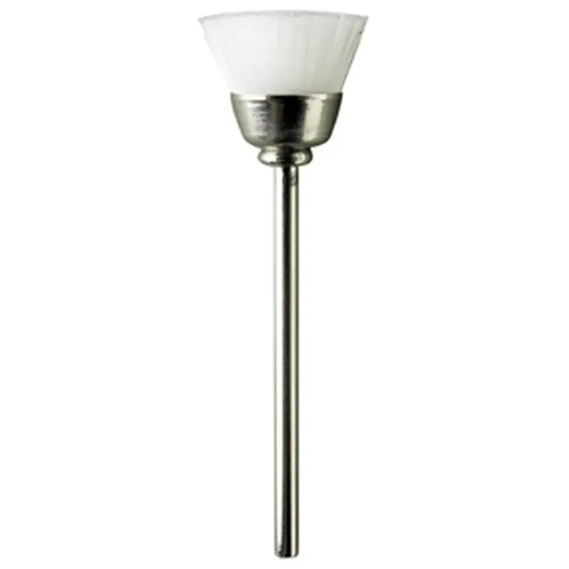 Réduction Brosse coupelle en nylon blanc Ø 12 mm - PG Mini 4160