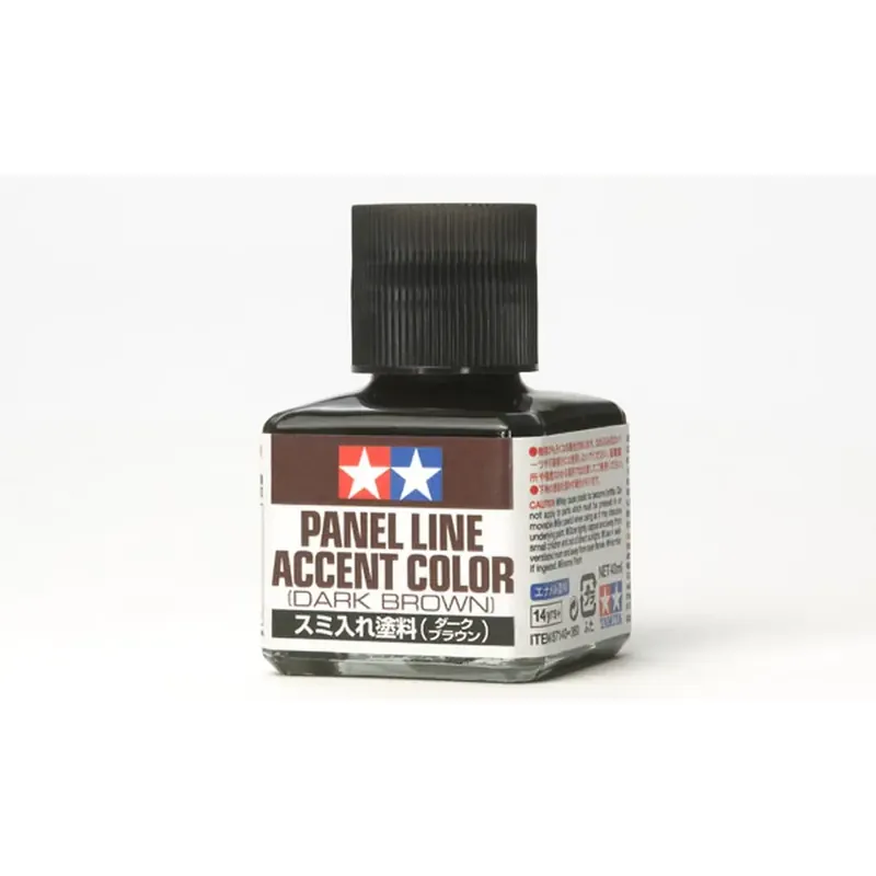 Jus Enamel Brun Foncé - Tamiya 87140 - 40ml Must-Have