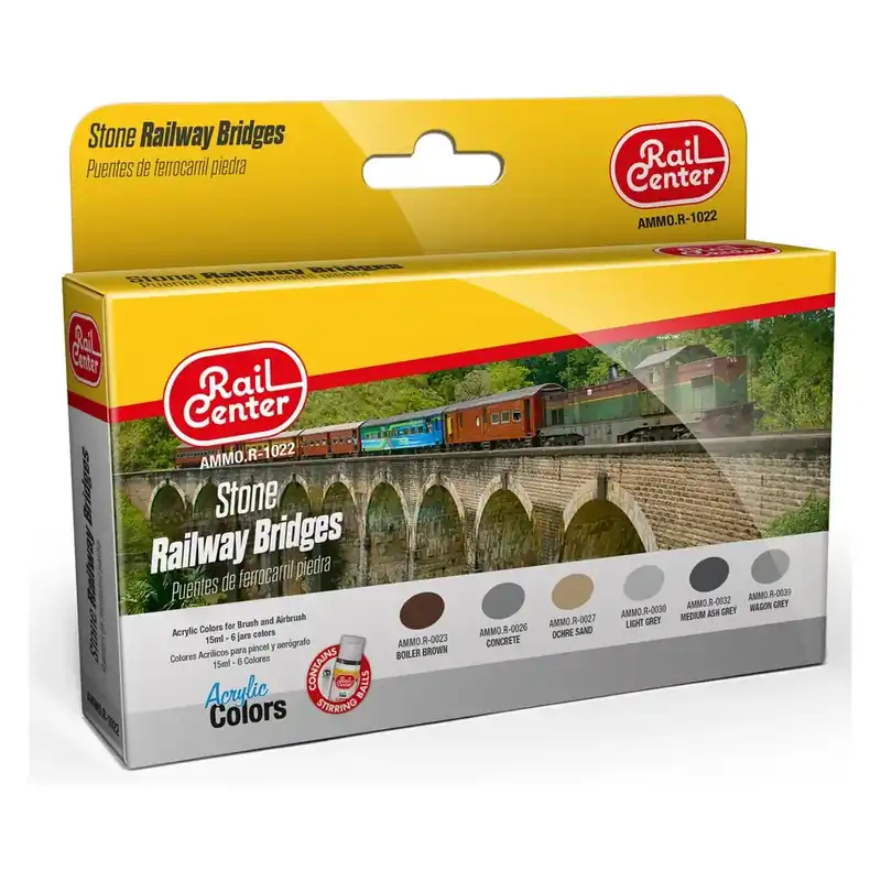 Dernière Chance Kit de peinture pour colorer les ponts en pierre - Ammo 4601022
