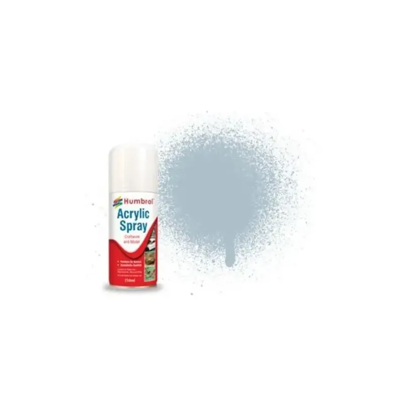 Metalcote Acier poli - Spray pour modeleurs 150 ML - Humbrol AD6996 Expédié Aujourd'hui