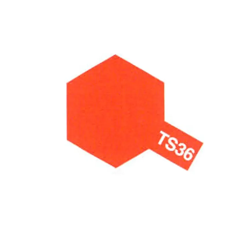 Peinture acrylique en spray - Rouge Fluo Brillant TS-36 - TAMIYA 85036 - 100ml Retour Gratuit