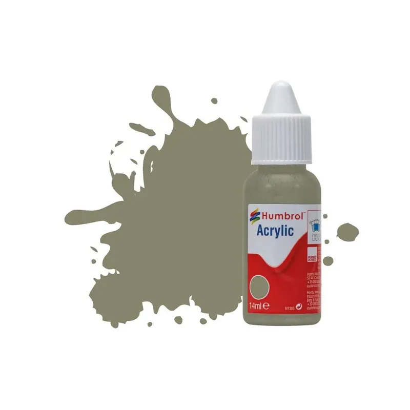 Petit Prix Peinture acrylique n°240 - couleur gris MAT HUMBROL DB0240 - 14 mL