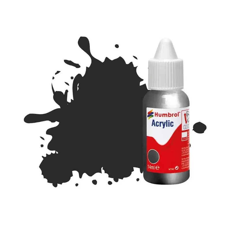 Nouvelle Collection Peinture acrylique n°53 - Gunmetal - Métallique - Humbrol DB0053 - 14 mL