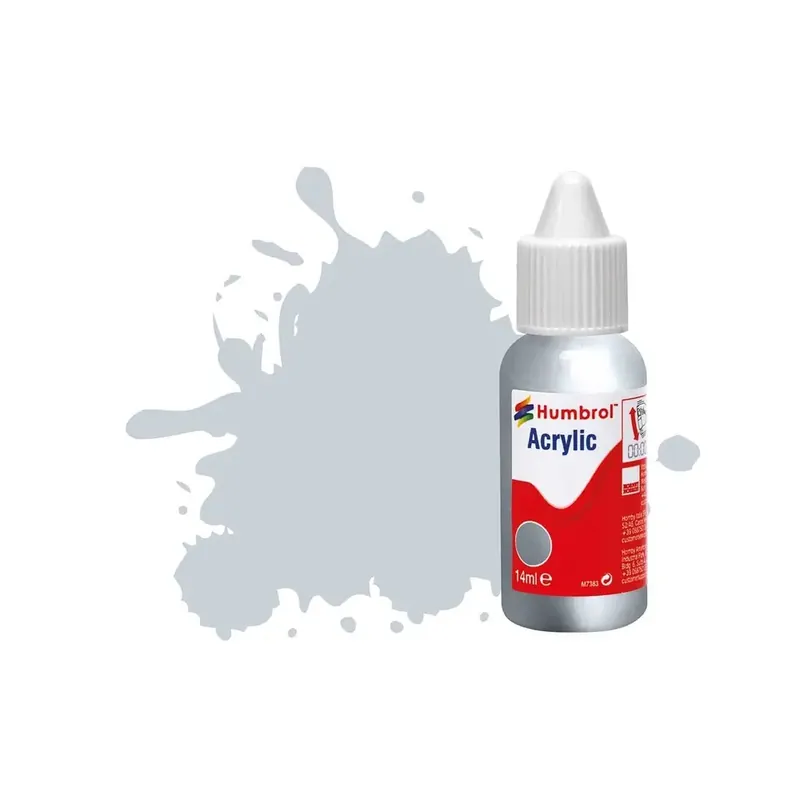 Offre Exclusive Peinture acrylique n°56 - couleur aluminium METALLIQUE HUMBROL DB0056 - 14 mL