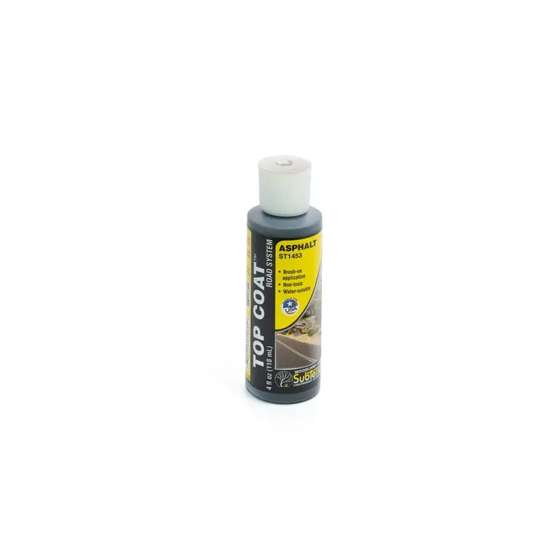 Peinture Top Coat™ couleur asphalte - Woodland Scenics ST1453 - Toutes échelles - 118 mL Bon Plan