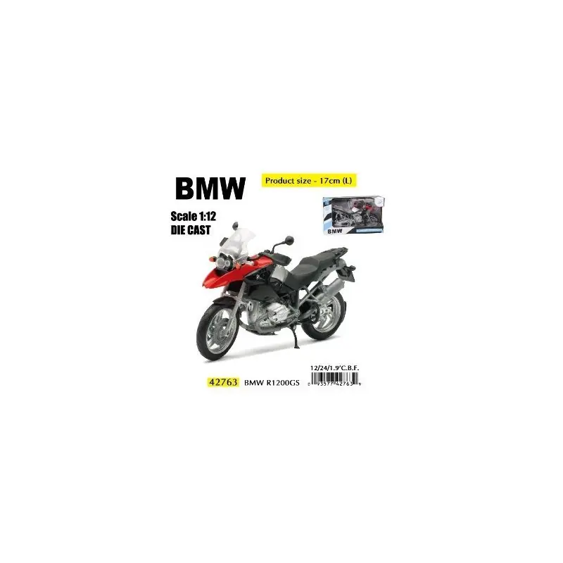 Moto BMW R1200GS 1/12 Expédition Rapide