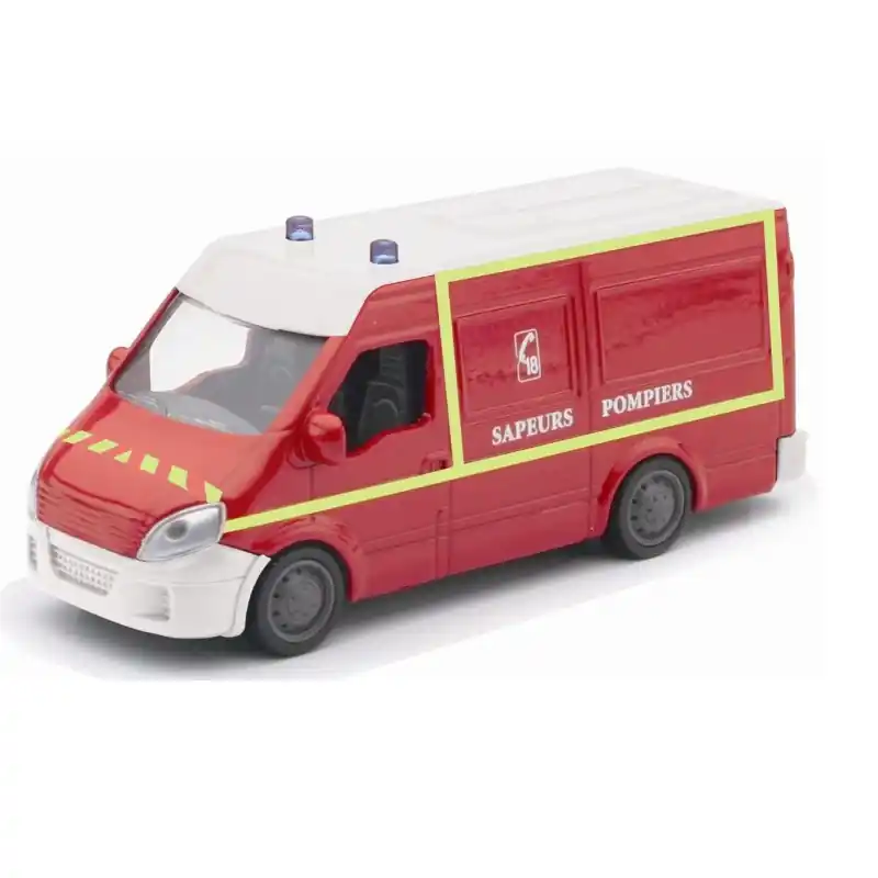 Retour Gratuit Van Sapeurs Pompiers 1/43
