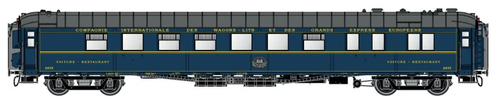 VOITURE RESTAURANT DYLE ET BACALAN 56 PLACES MONOGRAMME CIWL - (A RESERVER) Commande En Gros