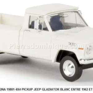 *SOLDES* - 4X4 PICKUP JEEP GLADIATOR BLANC ENTRE 1962 ET 1971 Offre Spéciale