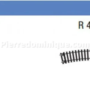 12X RAILS COURBE R2 22.5° 438mm Bon Plan