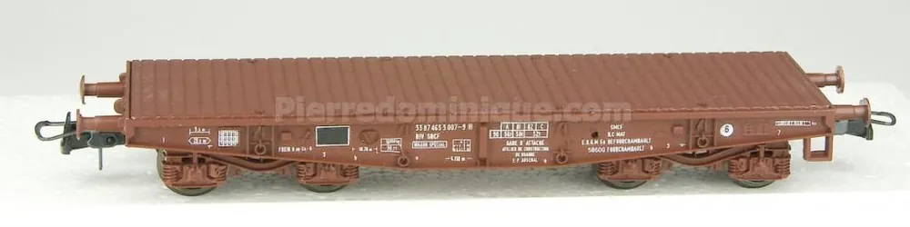 *SOLDES* - WAGON PORTE CHAR SNCF Promotion
