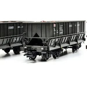 *SOLDES* - COFFRET 3 WAGONS TOMBEREAUX USINOR SNCF Commande En Gros
