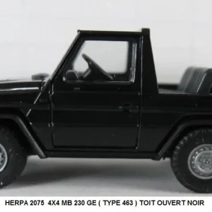 *SOLDES* - 4X4 MERCEDES BENZ 230 GE ( TYPE 463 ) TOIT OUVERT NOIR Seulement Aujourd'hui