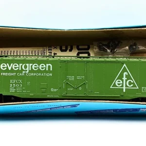 *SOLDES* - KIT A MONTER WAGON COUVERT BOX 50 EVERGREEN 2503 Commander Vite