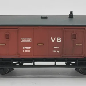 *SOLDES* - FOURGON AVEC GUERITE MARRON SNCF D 22172 VB Achetez Aujourd'hui