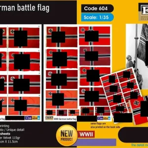 Achat Immédiat ETA DIORAMA ACCESSORIES 604 German WWII Battle Flag