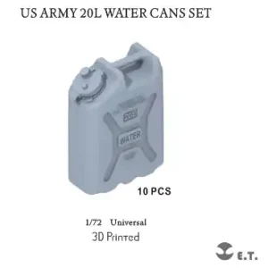 ET Model P72-003 US Army 20L Modern Water Cans Set Bon Marché