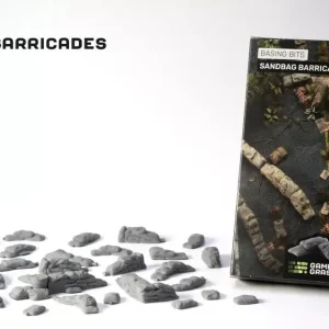Bon Marché GamersGrass GGBB-SB Basing Bits - Sandbag Barricades