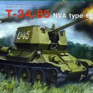 Military Wheels 7210 Soviet T-34/85 NVA Type 63 Haute Qualité