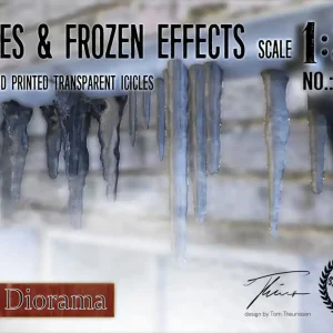 Dernier Modèle RT-Diorama 35675 Icicles & Frozen Effects