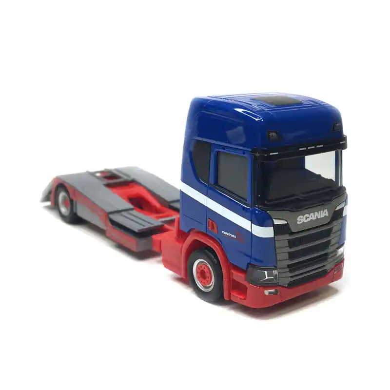 Camion Scania CR 20 HD transportant une remorque "Riwatrans" - HERPA 318242 - HO 1/87 Expédition Rapide