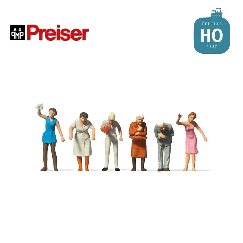 Expédition Rapide A la fenêtre HO Preiser 14148