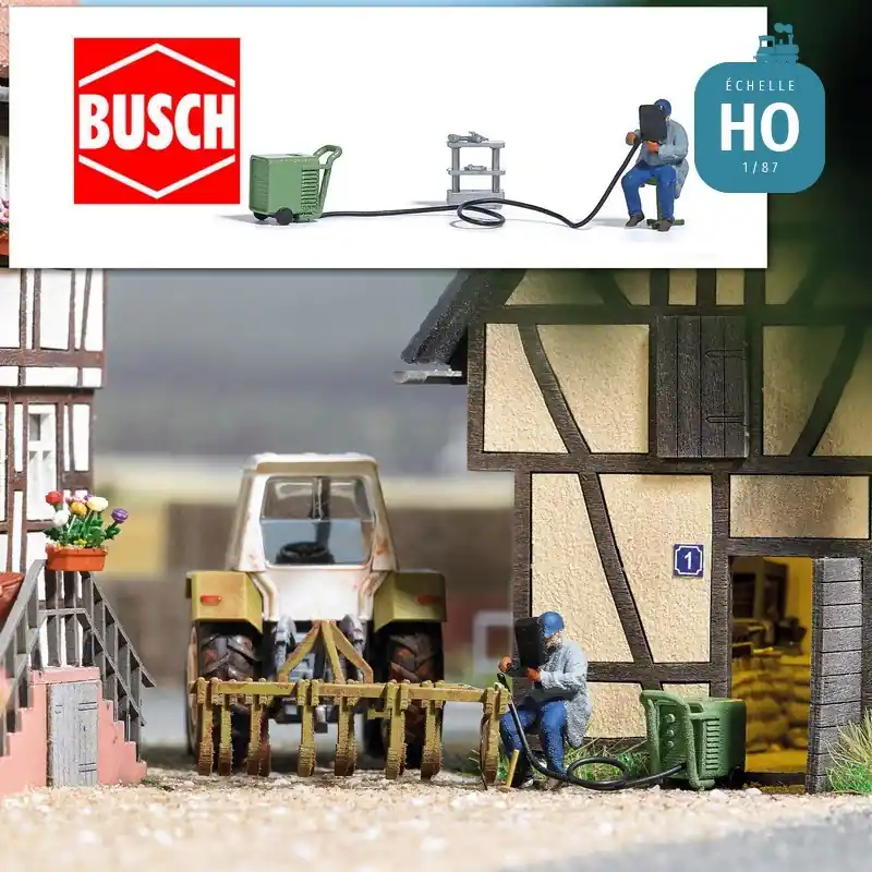 Poste de soudure électrique HO Busch 7810 Promotion