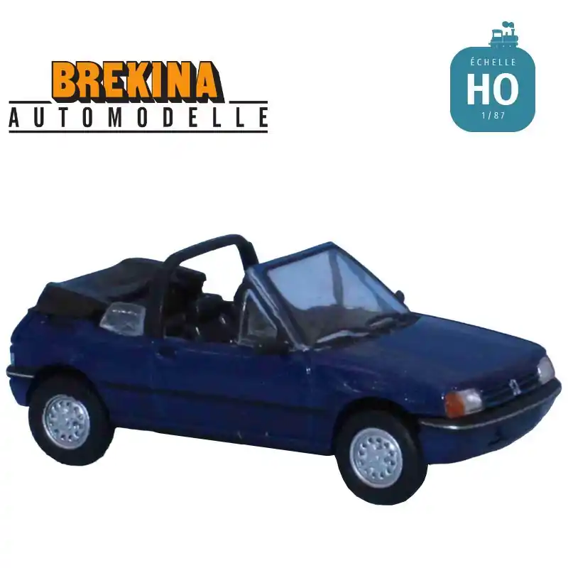 Peugeot 205 Cabriolet CT Bleu blizzard HO Brekina 6321 Acheter En Ligne