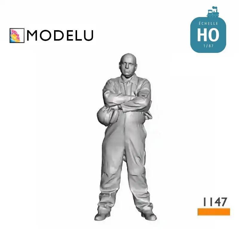 Chef de chantier avec les bras croisés HO Modelu 1147-087 Prix Bas